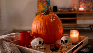 DIY Halloween Pumpkin Bong