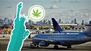 La cannabis non sarà più sequestrata allaeroporto di New York